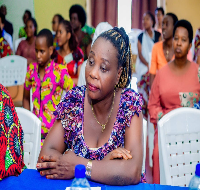 Participantes au forum des femmes travailleuses de la COSYBU